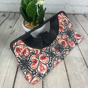 Rip Curl Tribal  Clutch Navy & Red Canvas